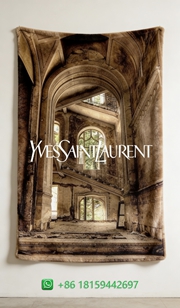 Yves Saint Laurent Throw Blankets